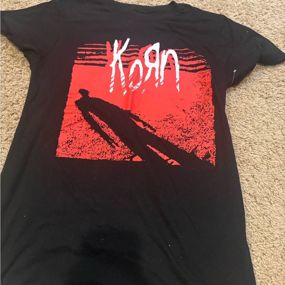 Korn Women's Black Short Sleeve Tee